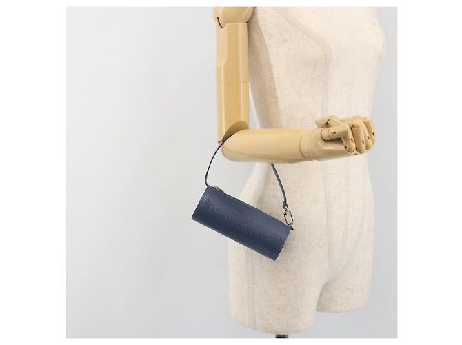 LOUIS VUITTON Epi Soufflot Pouch Safir LV Auth 194689A - vista 21