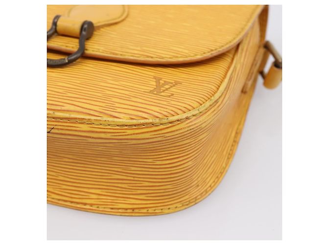 LOUIS VUITTON Epi Saint Cloud PM Shoulder Bag Yellow M52219 LV Auth 196426 Giallo - vista 14