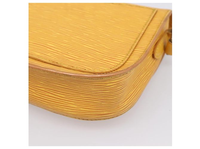 LOUIS VUITTON Epi Saint Cloud PM Shoulder Bag Yellow M52219 LV Auth 196426 Giallo - vista 16