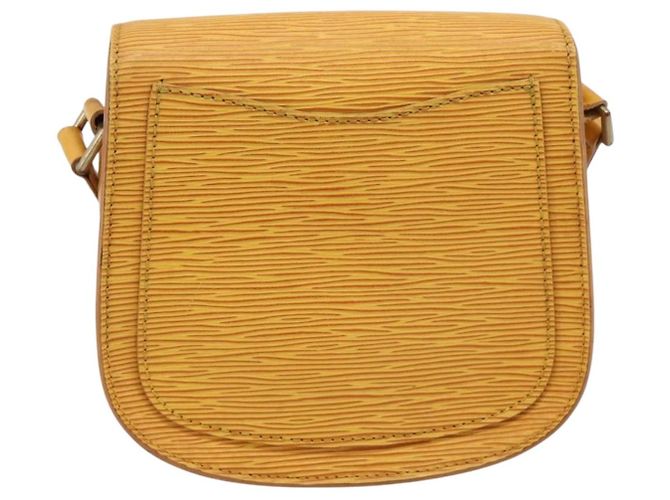 LOUIS VUITTON Epi Saint Cloud PM Shoulder Bag Yellow M52219 LV Auth 196426 Giallo - vista 2