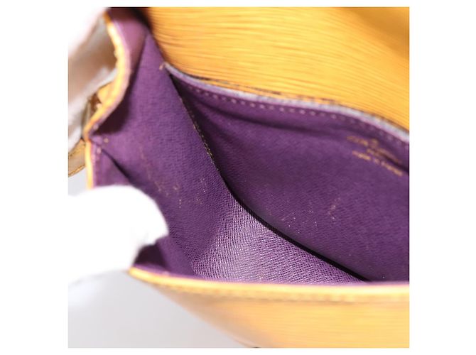 LOUIS VUITTON Epi Saint Cloud PM Shoulder Bag Yellow M52219 LV Auth 196426 Giallo - vista 21