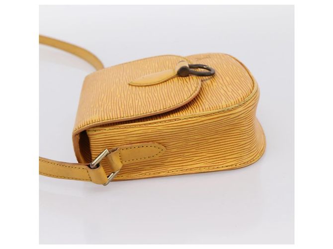 LOUIS VUITTON Epi Saint Cloud PM Shoulder Bag Yellow M52219 LV Auth 196426 Giallo - vista 3