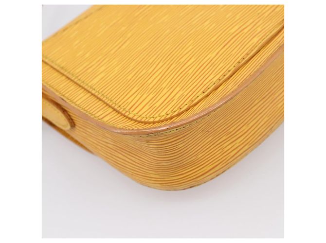 LOUIS VUITTON Epi Saint Cloud PM Shoulder Bag Yellow M52219 LV Auth 196426 Giallo - vista 9