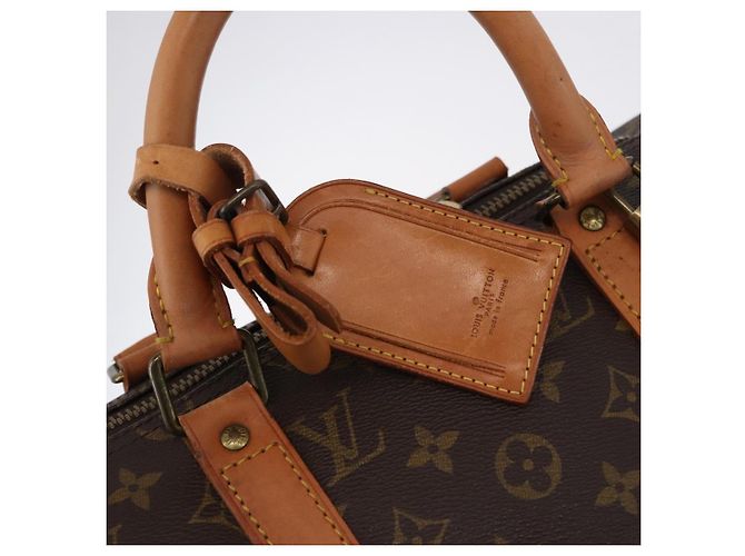 LOUIS VUITTON Monogram Keepall 50 Boston Bag M41426 LV Auth 194934V Monogramma - vista 19