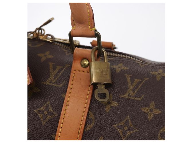 LOUIS VUITTON Monogram Keepall 50 Boston Bag M41426 LV Auth 194934V Monogramma - vista 20