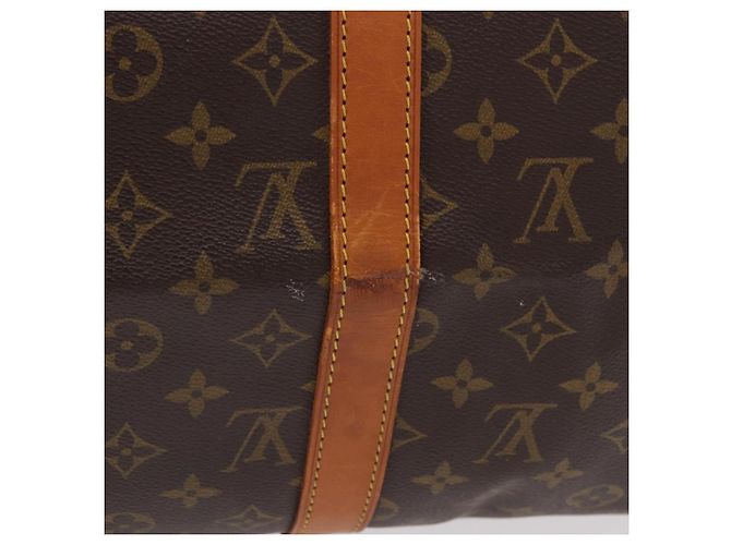 LOUIS VUITTON Monogram Keepall 50 Boston Bag M41426 LV Auth 194934V Monogramma - vista 3