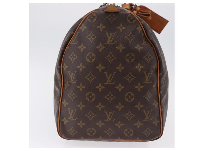 LOUIS VUITTON Monogram Keepall 50 Boston Bag M41426 LV Auth 194934V Monogramma - vista 5