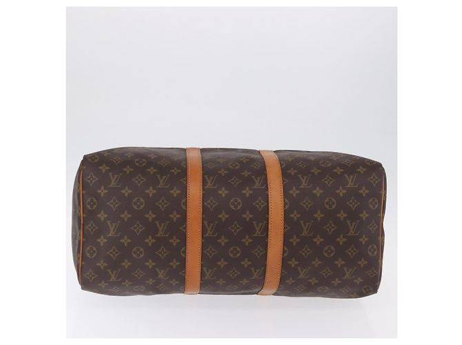 LOUIS VUITTON Monogram Keepall 50 Boston Bag M41426 LV Auth 194934V Monogramma - vista 6