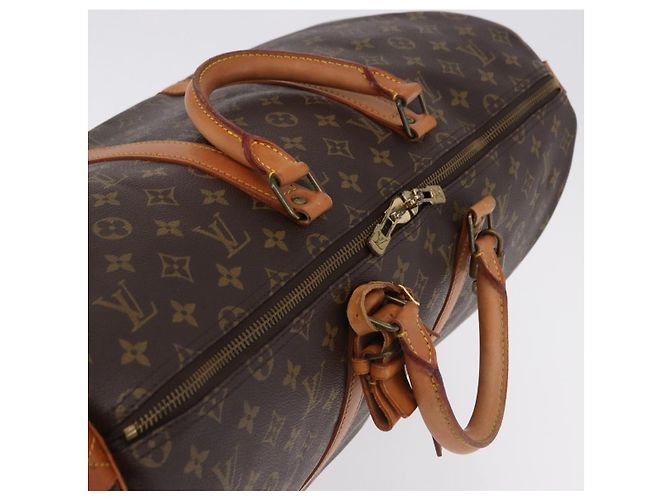 LOUIS VUITTON Monogram Keepall 50 Boston Bag M41426 LV Auth 194934V Monogramma - vista 7