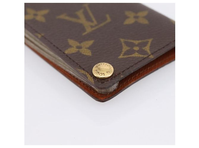 LOUIS VUITTON Monogram Porto Cartes Crdit Pression Card Case M60937 Auth BA15241 Monograma - vista 15
