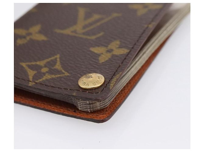 LOUIS VUITTON Monogram Porto Cartes Crdit Pression Card Case M60937 Auth BA15241 Monograma - vista 7