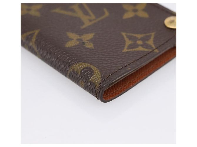 LOUIS VUITTON Monogram Porto Cartes Crdit Pression Card Case M60937 Auth BA15241 Monograma - vista 8