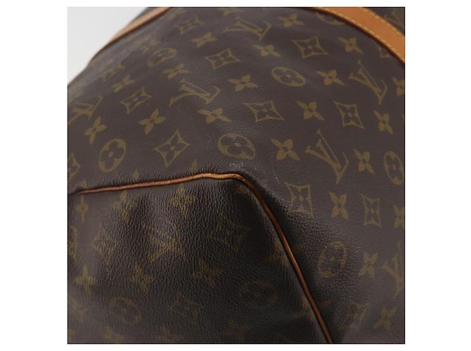 LOUIS VUITTON Monogram Keepall 50 Boston Bag M41426 LV Auth 194386A Monogramma - vista 15