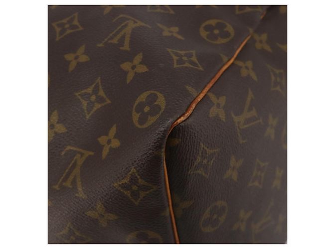 LOUIS VUITTON Monogram Keepall 50 Boston Bag M41426 LV Auth 194386A Monogramma - vista 16