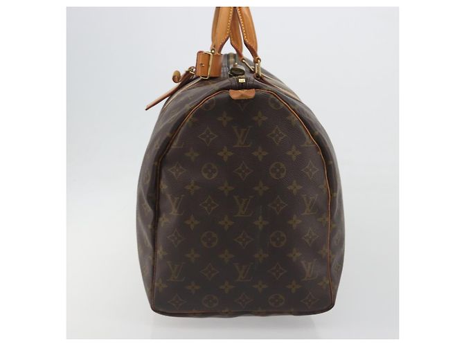 LOUIS VUITTON Monogram Keepall 50 Boston Bag M41426 LV Auth 194386A Monogramma - vista 4
