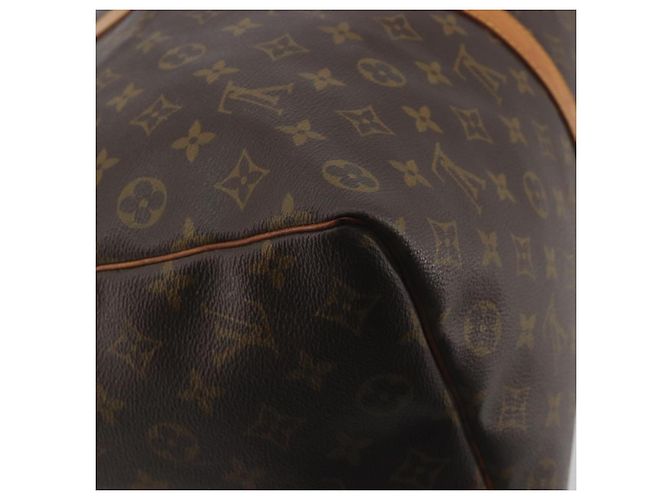 LOUIS VUITTON Monogram Keepall 50 Boston Bag M41426 LV Auth 194386A Monogramma - vista 9