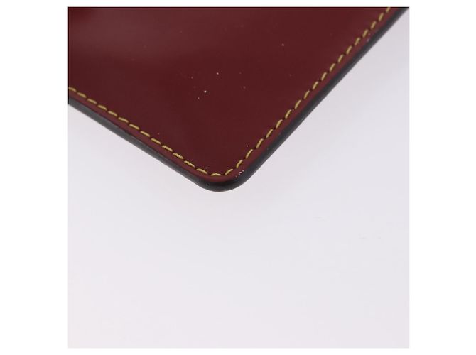 LOUIS VUITTON Epi Twist Bucket Pouch Pouch Red Silver LV Auth 196949 Argento Rosso - vista 14