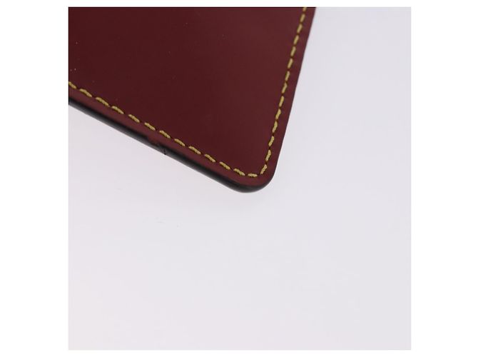LOUIS VUITTON Epi Twist Bucket Pouch Pouch Red Silver LV Auth 196949 Argento Rosso - vista 16