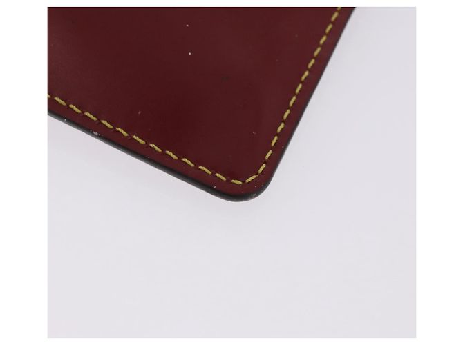 LOUIS VUITTON Epi Twist Bucket Pouch Pouch Red Silver LV Auth 196949 Argento Rosso - vista 17