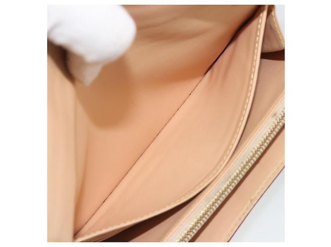 LOUIS VUITTON Multicolor Portefeuille Sarah Long Wallet M93745 LV Auth 197552 Blanco - vista 20