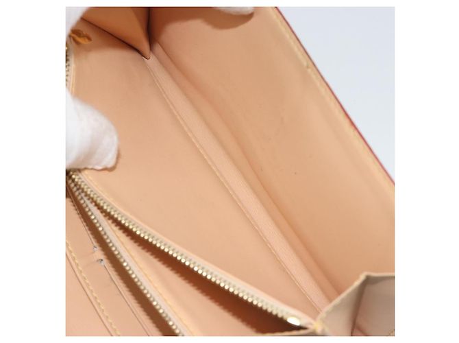 LOUIS VUITTON Multicolor Portefeuille Sarah Long Wallet M93745 LV Auth 197552 Blanco - vista 23