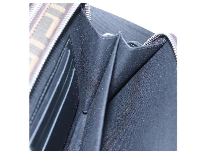 Borsa Camera 2 vie FENDI FENDIxFRGMTxPOKMON Zucca Canvas Dragonfly Auth 167506SM Marrone Nero - vista 25
