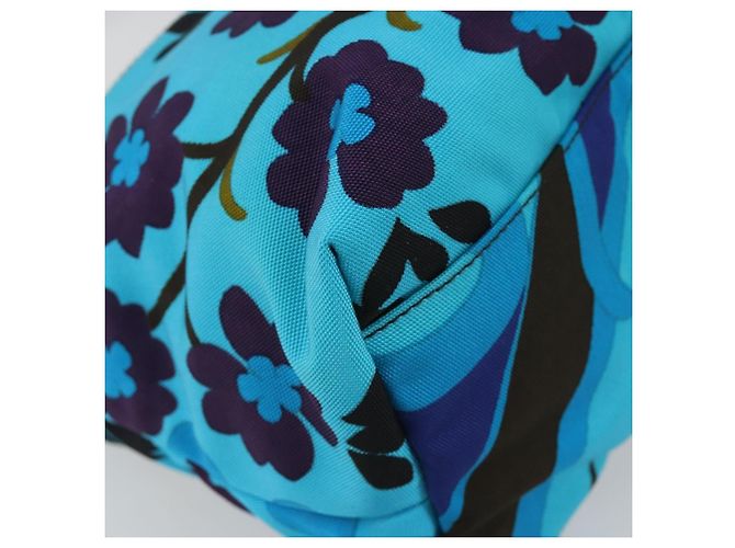 Borsa a Tracolla GUCCI Canvas Blu Argento 001 9386 Auth 197134A - vista 14