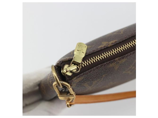LOUIS VUITTON Monogram Pochette Accessoires Pouch M51980 LV Auth 196347 Monogramma - vista 10