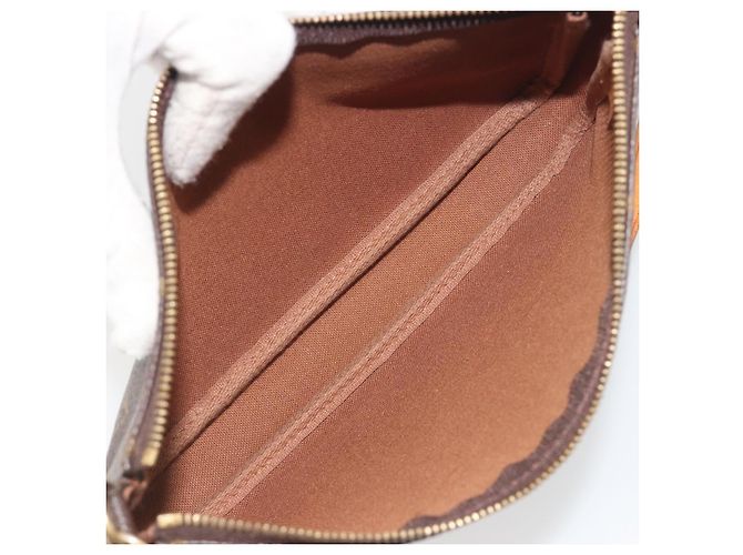 LOUIS VUITTON Monogram Pochette Accessoires Pouch M51980 LV Auth 196347 Monogramma - vista 11