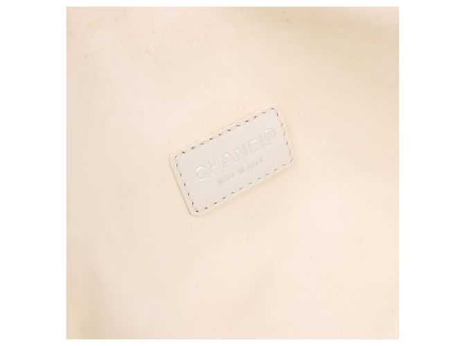 CHANEL High Summer Pouch Beschichtetes Canvas Rot CC Auth 196901 - Ansicht 10