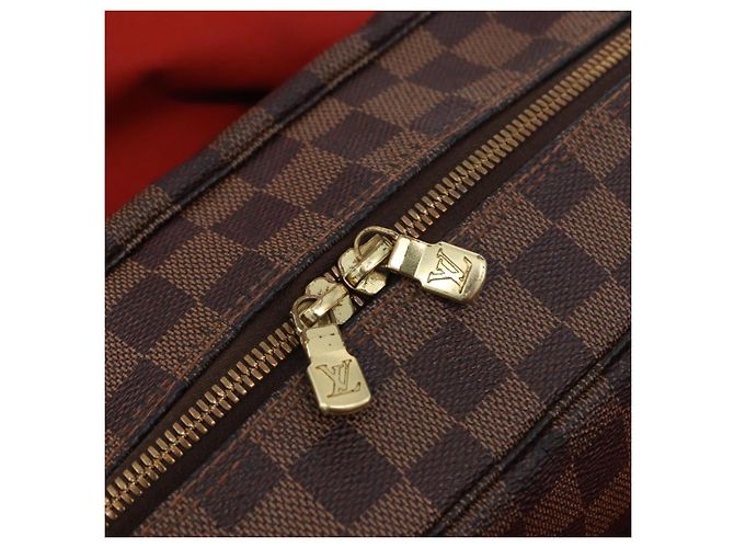 LOUIS VUITTON Damier Ebene Naviglio Shoulder Bag N45255 LV Auth BA14865 - vista 10