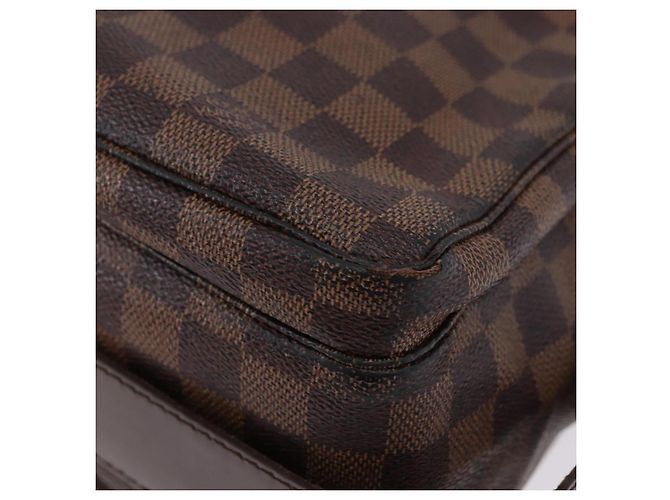 LOUIS VUITTON Damier Ebene Naviglio Shoulder Bag N45255 LV Auth BA14865 - vista 15