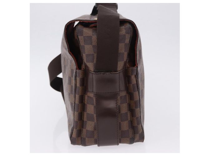 LOUIS VUITTON Damier Ebene Naviglio Shoulder Bag N45255 LV Auth BA14865 - vista 4