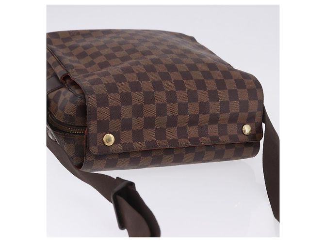 LOUIS VUITTON Damier Ebene Naviglio Shoulder Bag N45255 LV Auth BA14865 - vista 6