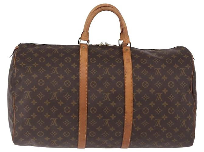 LOUIS VUITTON Monogram Keepall 55 Boston Bag M41424 LV Auth gh2293 Monogramma - vista 2