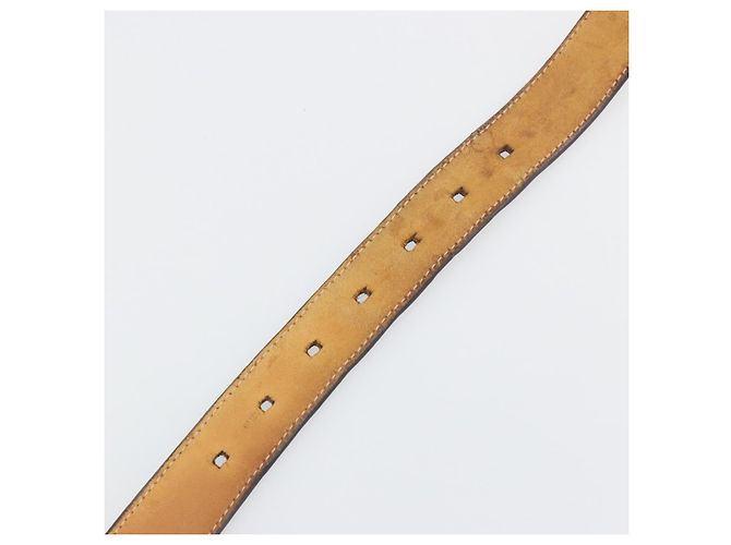 LOUIS VUITTON Monogram Vernis Ceinture Belt Amarante LV Auth BA14919 Bordò - vista 12