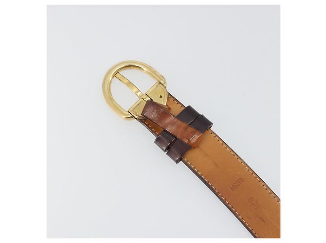 LOUIS VUITTON Monogram Vernis Ceinture Belt Amarante LV Auth BA14919 Bordò - vista 7