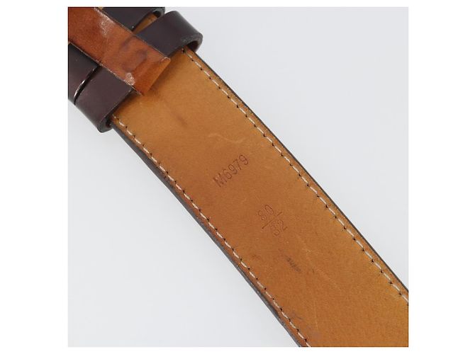 LOUIS VUITTON Monogram Vernis Ceinture Belt Amarante LV Auth BA14919 Bordò - vista 8
