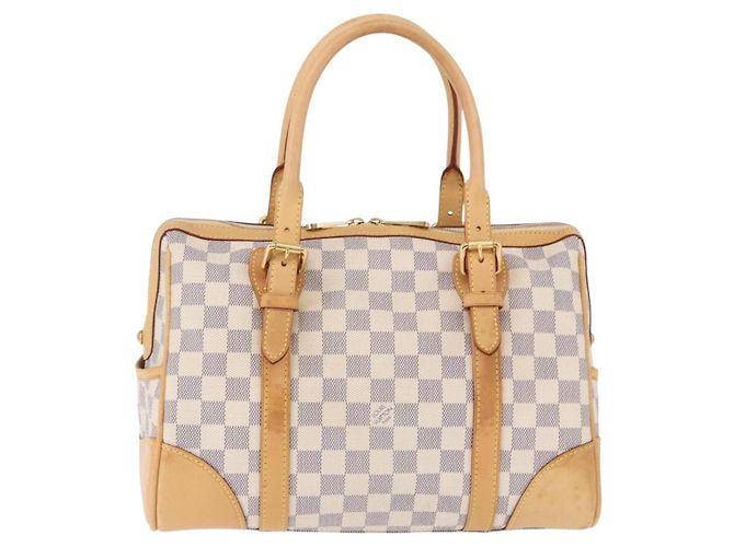 Borsa a mano LOUIS VUITTON Damier Azur Berkeley N52001 LV Auth ep15648A - Ansicht 2