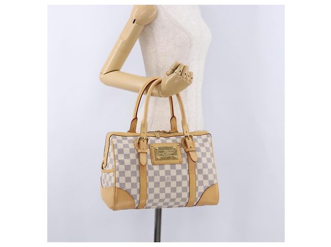 Borsa a mano LOUIS VUITTON Damier Azur Berkeley N52001 LV Auth ep15648A - Ansicht 24