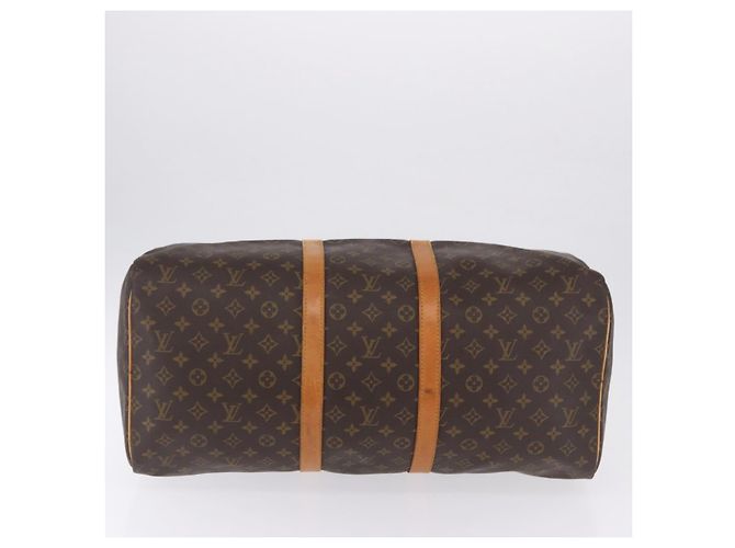 LOUIS VUITTON Monogram Keepall 55 Boston Bag M41424 LV Auth ka5699A Monogramma - vista 5