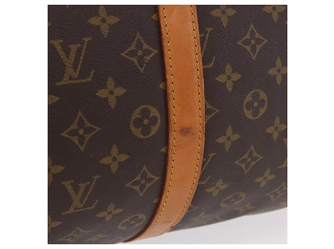 LOUIS VUITTON Monogram Keepall 55 Boston Bag M41424 LV Auth ka5699A Monogramma - vista 6