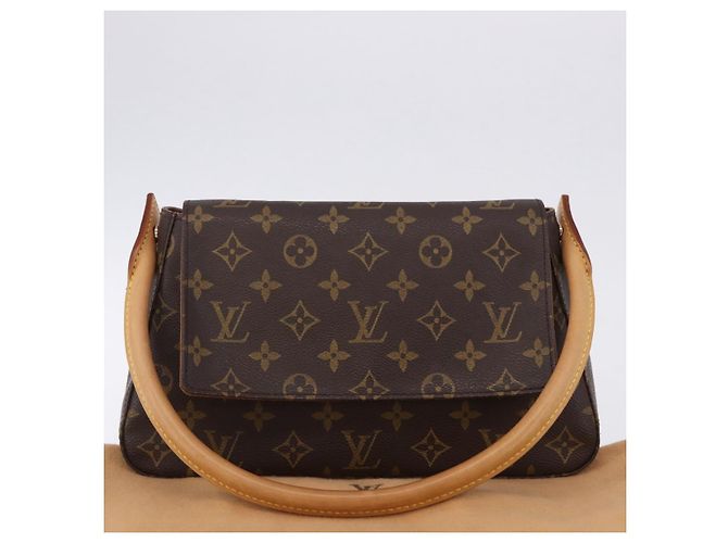 LOUIS VUITTON Monogram Mini Looping Shoulder Bag M51147 LV Auth 195398V Monogramma - vista 12