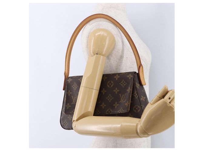 LOUIS VUITTON Monogram Mini Looping Shoulder Bag M51147 LV Auth 195398V Monogramma - vista 23