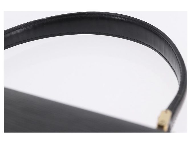 Borsa a mano LOUIS VUITTON Epi Concorde Black M52132 LV Auth BA14848 Nero - vista 14