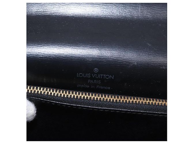 Borsa a mano LOUIS VUITTON Epi Concorde Black M52132 LV Auth BA14848 Nero - vista 20