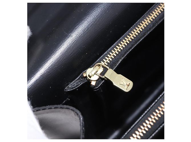 Borsa a mano LOUIS VUITTON Epi Concorde Black M52132 LV Auth BA14848 Nero - vista 26