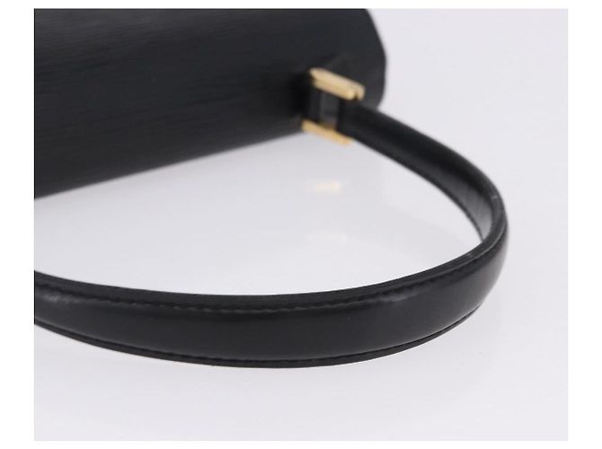 Borsa a mano LOUIS VUITTON Epi Concorde Black M52132 LV Auth BA14848 Nero - vista 7