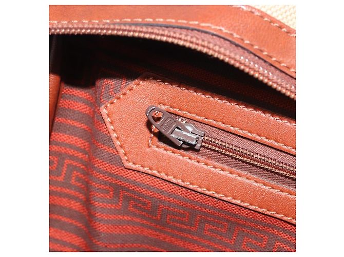 Borsa a mano SAINT LAURENT Canvas Beige Auth BA14933 - vista 21
