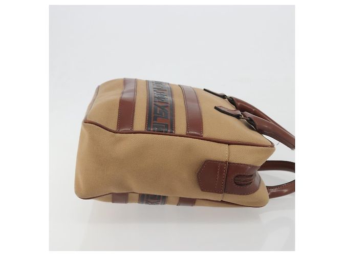 Borsa a mano SAINT LAURENT Canvas Beige Auth BA14933 - vista 3